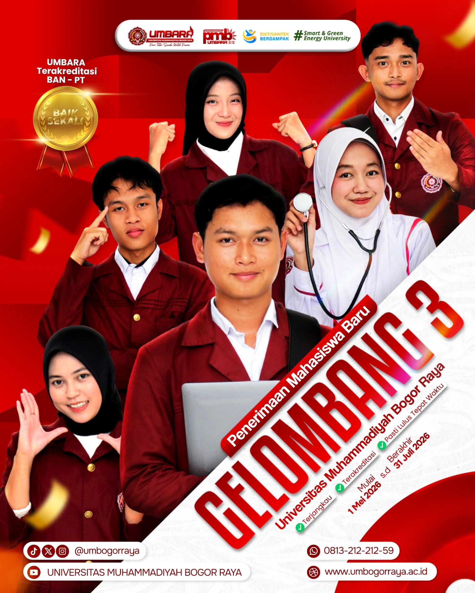 Struktur Organisasi Universitas Muhammadiyah Bogor Raya